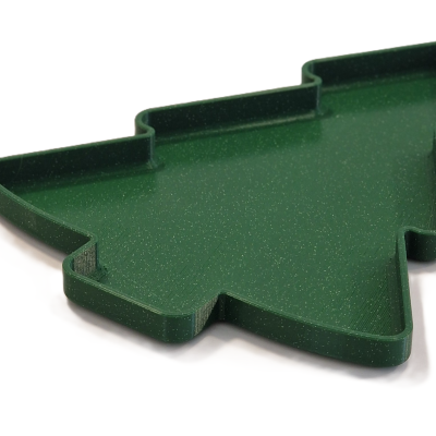 Forma para bolacha verde em forma de árvore de Natal