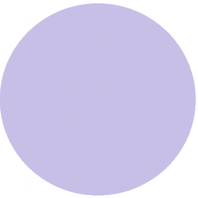 Círculo lilás claro uniforme