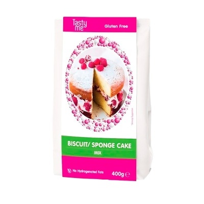 Pacote de mistura para bolo sponge cake Tasty me 400g