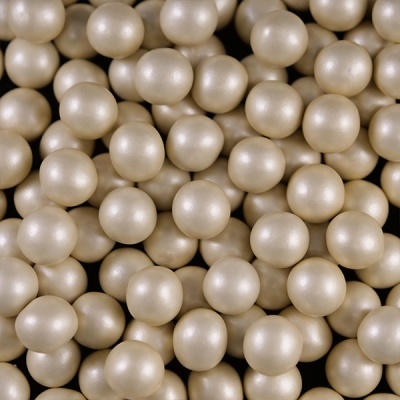 Bolas redondas pérola com acabamento brilhante