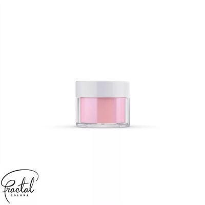 Frasco de produto cosmético rosa com tampa branca