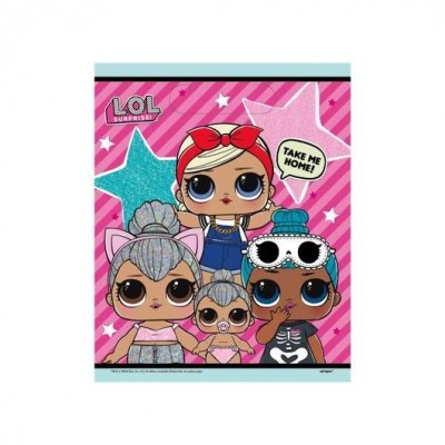 Embalagem rosa azul com bonecas L.O.L. Surprise!