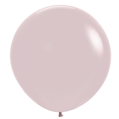 Balão redondo de látex cor rosa