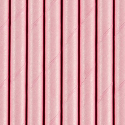 Velas cor-de-rosa alinhadas verticalmente com textura lisa e brilho acetinado