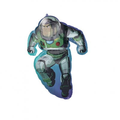 Balão metalizado do personagem Buzz Lightyear do Toy Story