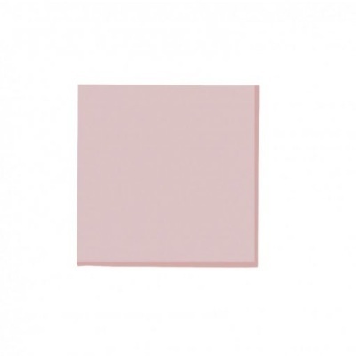 Quadrado de papel rosa claro