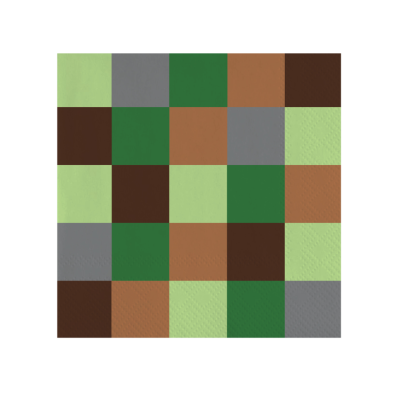 Painel quadriculado de tecido em várias cores