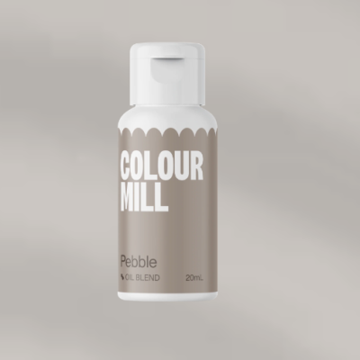 Frasco de tinta COLOUR MILL cor Pebble de 20ml