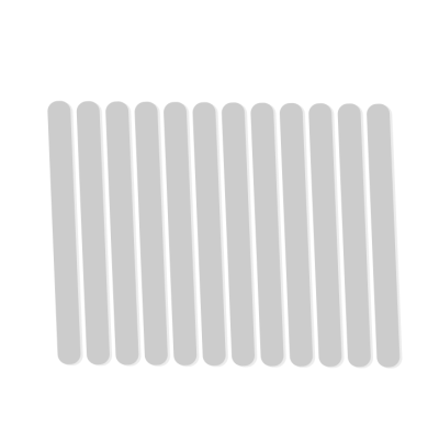 Conjunto de palitos de fósforo com cabeças brancas