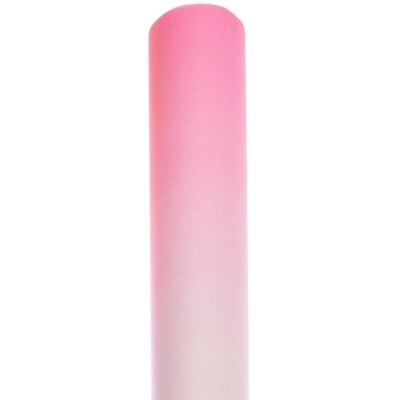 Rolo de papel decorativo rosa em degradê