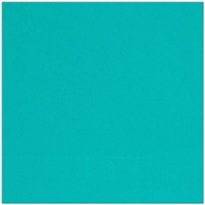 Tecido azul turquesa liso com textura fina