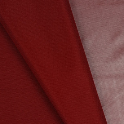tecido vermelho com textura fina