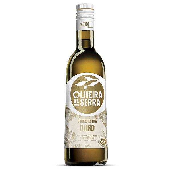 Azeite Virgem Extra Ouro Garrafa de azeite Oliveira da Serra Virgem Extra Ouro