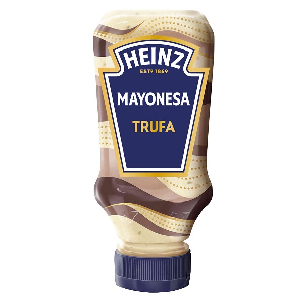 Maionese com trufas Frasco de maionese Heinz trufa