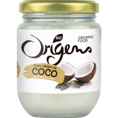Frasco de óleo virgem de coco Origens Bio