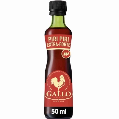 Garrafa de vidro de Piri Piri Extra-Forte Gallo 50 ml