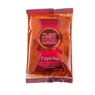 Pacote plástico de paprika em pó Heera