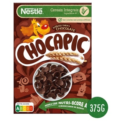 Caixa de cereais Nestlé Chocapic sabor chocolate 375g