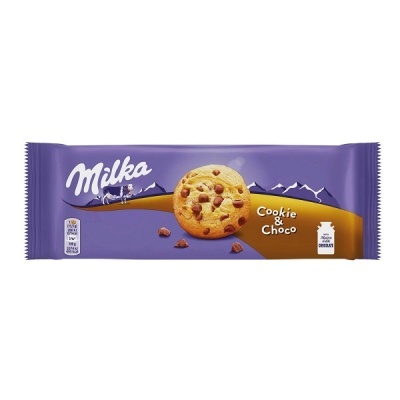 Barra de chocolate Milka Cookie & Choco