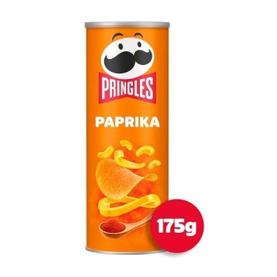 Lata de batatas Pringles sabor Paprika 175g