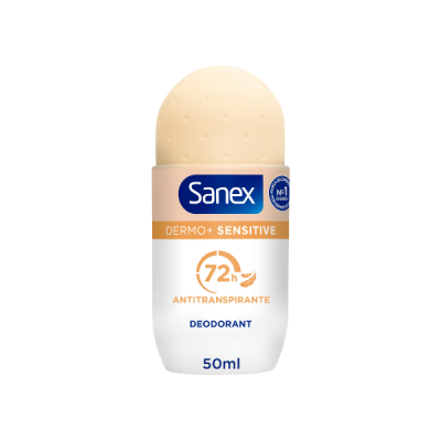 Desodorizante roll-on Sanex Dermo+ Sensitive 72h antitranspirante 50ml