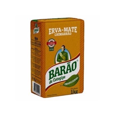 Embalagem de erva-mate Barão de Cotegipe 1 kg para chimarrão