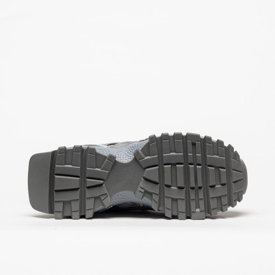 Sapatilhas Exé 928-22 Grey/Pewter Sola cinzenta antiderrapante de sapato com padrão em relevo