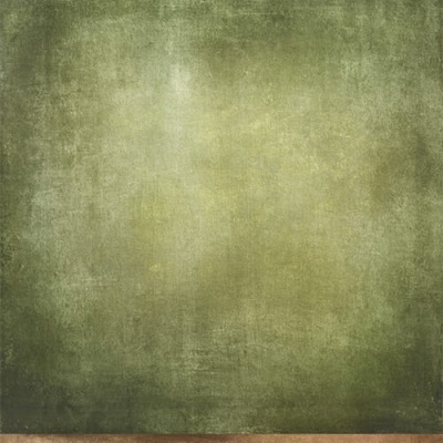 Parede verde com textura e base castanha