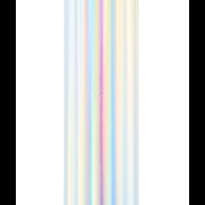 Rolo de papel iridescente com acabamento brilhante