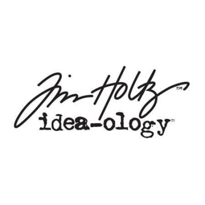 Logotipo Tim Holtz idea-ology em preto sobre fundo branco