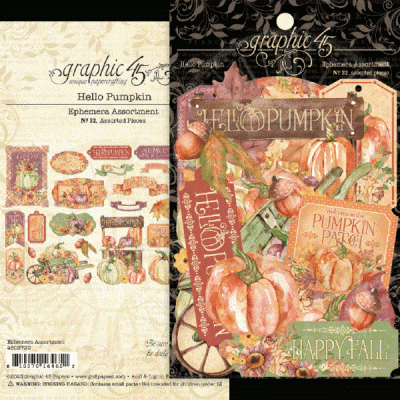 Conjunto de elementos decorativos para artesanato de outono com tema de abóboras