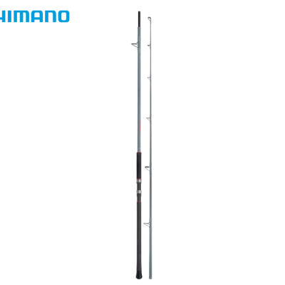 Vara de pesca SHIMANO cinza e preta