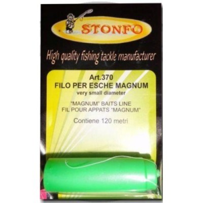 Pacote de linha de pesca STONFO com suporte verde