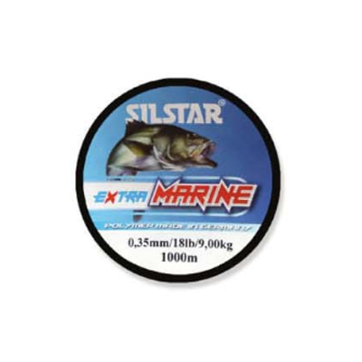 Rolo de linha de pesca SILSTAR Extra Marine 0,35mm 1000m