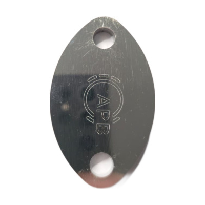 Premium Stainless Steel Burman Steering Box Adjustment Cover Plate