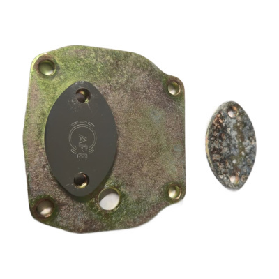 Premium Stainless Steel Burman Steering Box Adjustment Cover Plate – view 2