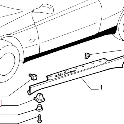 Plastic&#x20;Grommet&#x20;for&#x20;Sill&#x20;&#x2F;&#x20;Skirt&#x20;Fixation