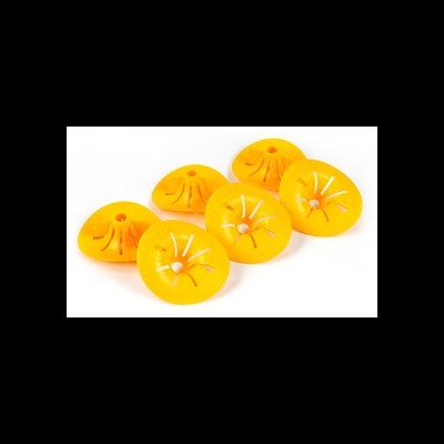 Prototores de parafuso para rodas laranja