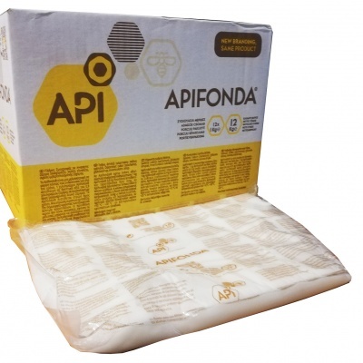 Produto APIFONDA da marca API em embalagem branca e amarela com texto e ícones