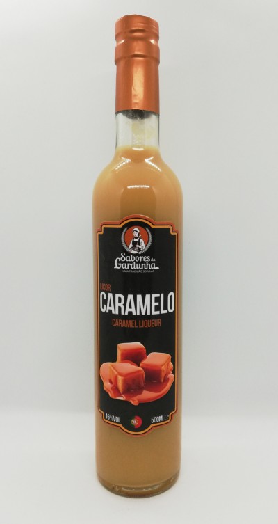 Garrafa de licor Caramelo Sabores da Sardinha 500 ml