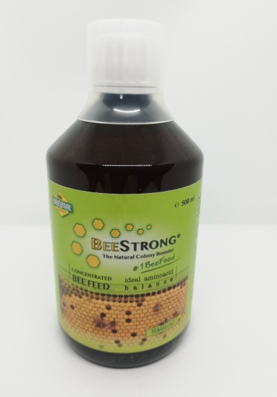 Frasco de suplemento para abelhas BEESTRONG 500 ml