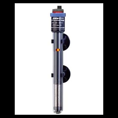 Aquecedor de aquário EHEIM Jäger W 200 preto com suportes de fixação