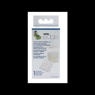 Kit de substituição Fluval Edge Foam & Biomax Renewal Kit embalagem