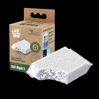 Filtro anti-algas aquatlantis em caixa e filtro branco texturizado