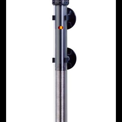 Termóstato para aquário EHEIM Jager metálico e preto com ventosas