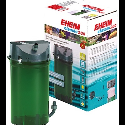 Filtro externo para aquário EHEIM classic 250 com embalagem