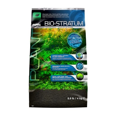 Saco de substrato para plantas aquáticas Fluval Bio-Stratum 4 kg
