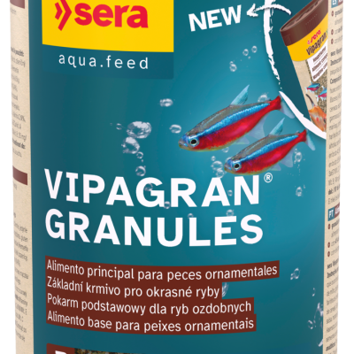 Recipiente de alimento para peixes ornamentais VIPAGRAN GRANULES