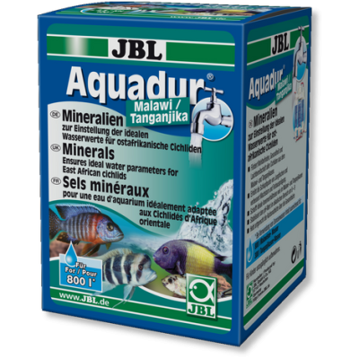 Caixa azul de minerais JBL Aquadur para peixes ciclideos Malawi/Tanganjika
