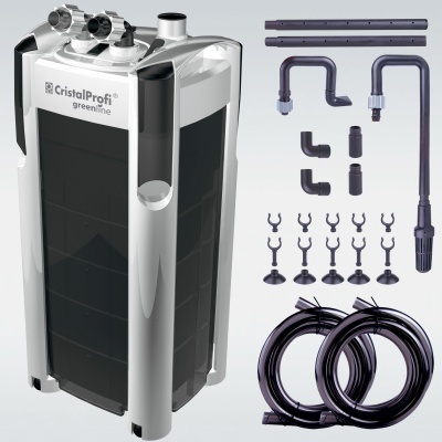 Filtro externo para aquário CristalProfi greenline com acessórios